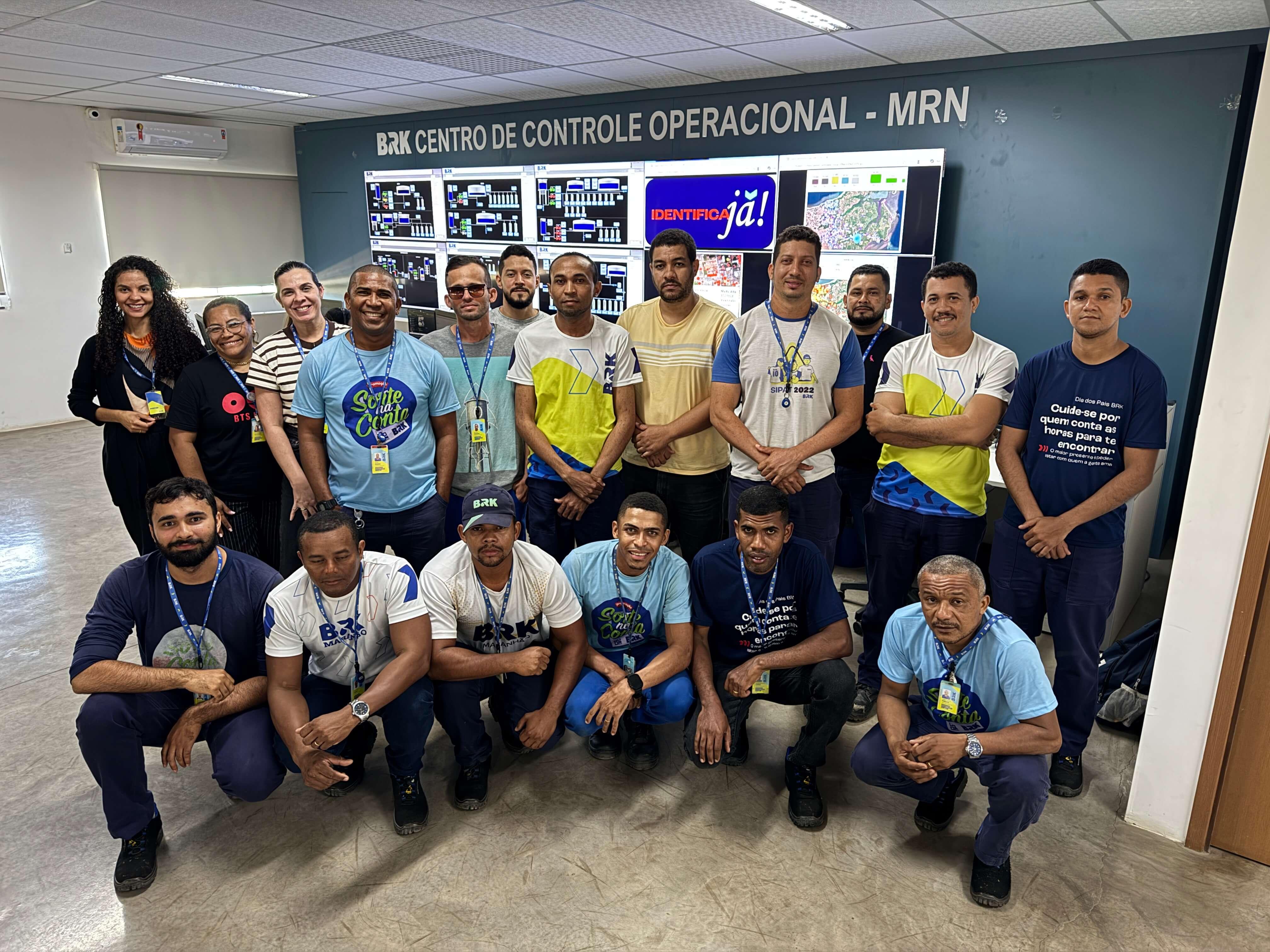 O time de Comercial da BRK Maranhão, responsável pelo desenvolvimento do projeto (1)