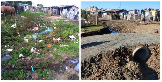 antes e depois
